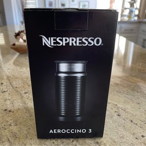 Nespresso Aerocinno 3 - Black New